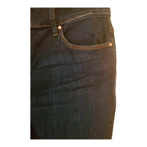 The Platinum by Chico's Barely Boot Blue Women's Jeans Size 00R 30x 30 - Picture 5 of 8